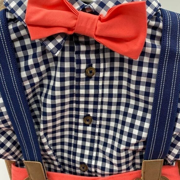 Just one you infant boy suspender outfit - Picture 3 of 8